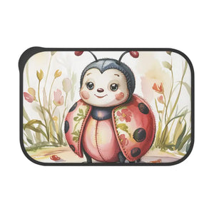 Cute Ladybug Bento Box Kids Lunch Fun Eco-friendly - Dipaliz - Black / 7.4’’ x 5.1’’ 2.3’’ - Bags