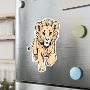 Roaring Lion Vinyl Decals - Durable Wall Art - Dipaliz - Decor