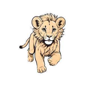 Roaring Lion Vinyl Decals - Durable Wall Art - Dipaliz - Decor