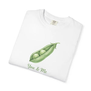 Cute Matching Couple Tee Peas in a Pod Cotton - Dipaliz - T-shirts