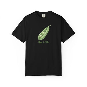 Cute Matching Couple Tee Peas in a Pod Cotton - Dipaliz - T-shirts