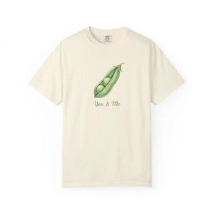 Cute Matching Couple Tee Peas in a Pod Cotton - Dipaliz - T-shirts