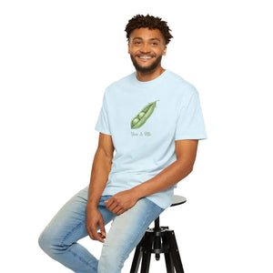 Cute Matching Couple Tee Peas in a Pod Cotton - Dipaliz - T-shirts