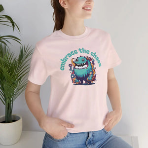 Cute Monster Cotton Tee - Soft Jersey Short Sleeve - Dipaliz - T-shirts - s