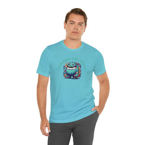 Cute Monster Cotton Tee - Soft Jersey Short Sleeve - Dipaliz - T-shirts - s