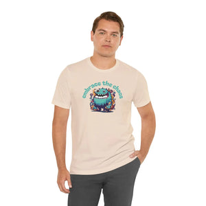 Cute Monster Cotton Tee - Soft Jersey Short Sleeve - Dipaliz - T-shirts - s