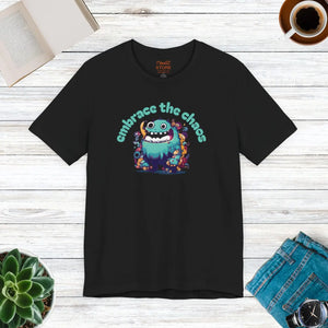 Cute Monster Cotton Tee - Soft Jersey Short Sleeve - Dipaliz - T-shirts - s
