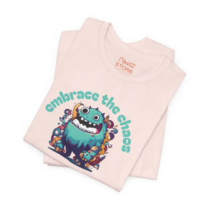 Cute Monster Cotton Tee - Soft Jersey Short Sleeve - Dipaliz - T-shirts - s
