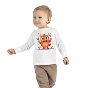 Adorable Toddler Long Sleeve Tee Super Soft Fabric - Dipaliz - T-shirts