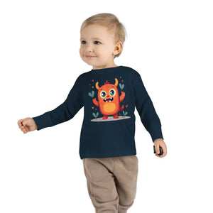 Adorable Toddler Long Sleeve Tee Super Soft Fabric - Dipaliz - T-shirts
