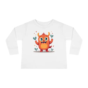 Adorable Toddler Long Sleeve Tee Super Soft Fabric - Dipaliz - T-shirts