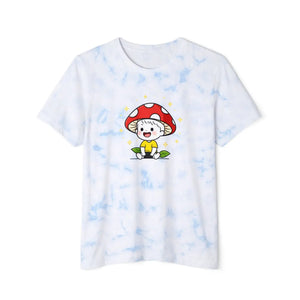 Cute Mushroom Kid Tie-dye Cotton Tee - Dipaliz - T-shirts