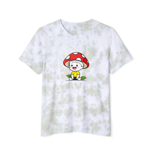 Cute Mushroom Kid Tie-dye Cotton Tee - Dipaliz - T-shirts