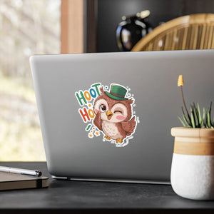 Cute Owl Kiss-cut Vinyl Decals - Vibrant Art Decor - Dipaliz - Home
