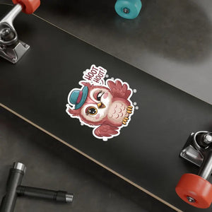 Cute Owl Vinyl Decals in Vibrant Colors - Dipaliz - Decorative Stickers