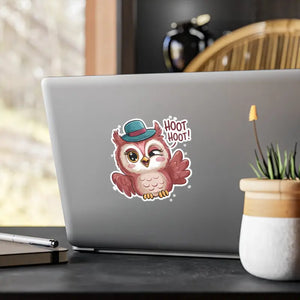 Cute Owl Vinyl Decals in Vibrant Colors - Dipaliz - Decorative Stickers