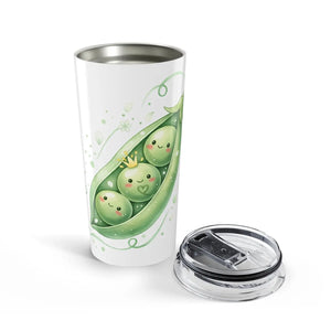 Cute Pea Pod Tumbler 20oz Stainless Steel - Dipaliz - Tumblers