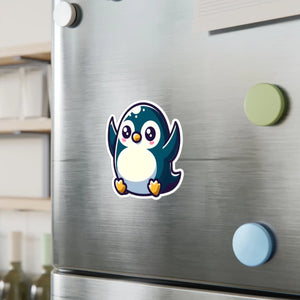 Cute Penguin Kiss-cut Vinyl Decals - Satin Finish - Dipaliz - Decorative Stickers