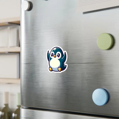 Adorable Penguin Kiss-cut Vinyl Decals for Playful Flair - Paper Products