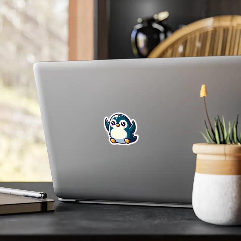 Adorable Penguin Kiss-cut Vinyl Decals for Playful Flair - Paper Products