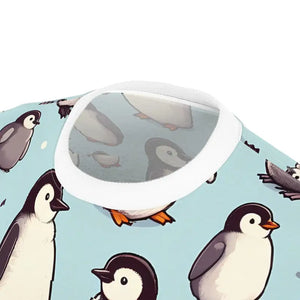 Cute Penguin Unisex Tee - Animal Lovers Casual Wear - Dipaliz - T-shirts