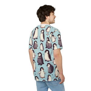 Cute Penguin Unisex Tee - Animal Lovers Casual Wear - Dipaliz - T-shirts