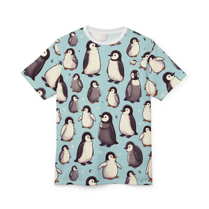 Cute Penguin Unisex Tee - Animal Lovers Casual Wear - Dipaliz - T-shirts