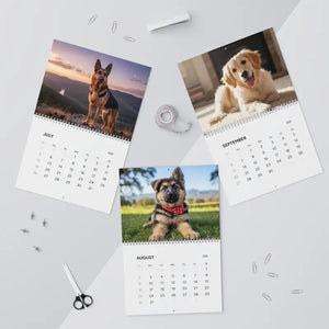 Wall Calendars - Cute Pet Dogs 2026 - Dipaliz