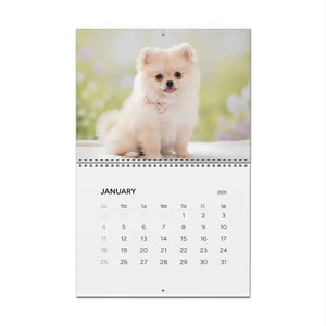 Wall Calendars - Cute Pet Dogs 2026 - Dipaliz