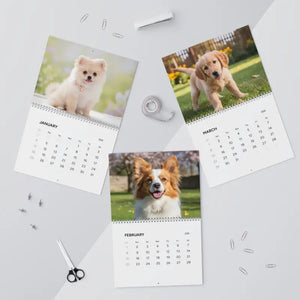 Wall Calendars - Cute Pet Dogs 2026 - Dipaliz