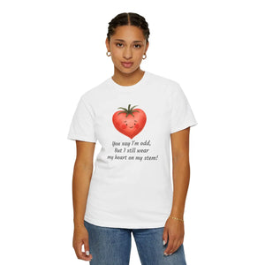 Quirky Tomato Tee - Soft Funny Foodie Gift - Dipaliz - T-shirts