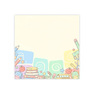 Kawaii Stationery Memo - Soft Pastel Illustrations - Dipaliz - Sticky Notes