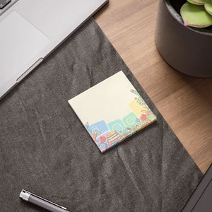 Kawaii Stationery Memo - Soft Pastel Illustrations - Dipaliz - Sticky Notes