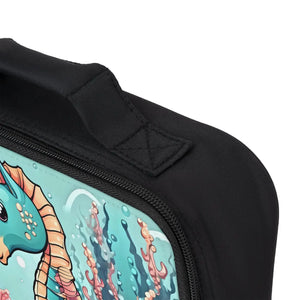 Cute Seahorse Lunch Bag - Convenient Carrying Handle - Dipaliz - Bags