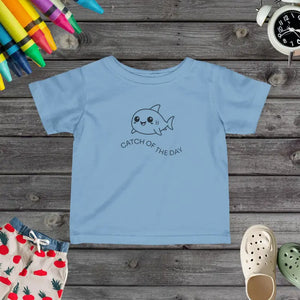 Cute Shark Infant Tee - Adorable Toddler Clothing - Dipaliz - Light Blue / 6m - T-shirts