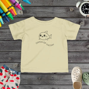 Cute Shark Infant T-shirt - Soft Baby Shirt - Dipaliz - T-shirts