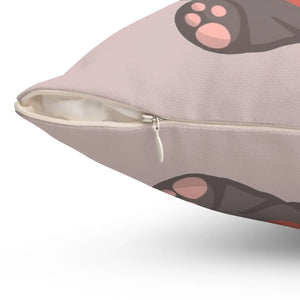 Teddy Bear Polyester Square Pillow Soft Decor - Dipaliz - Throw Pillows