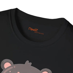 Cute Teddy Bear Softstyle t Shirt Heart Design - Dipaliz - T-shirts
