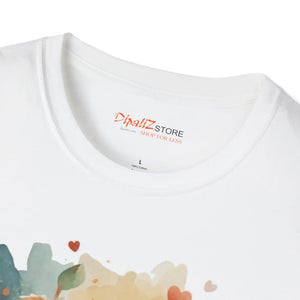 Cute Teddy Bear Softstyle t Shirt - Cotton Tee - Dipaliz - T-shirts