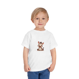 Cute Zebra Toddler Tee - Soft Cotton T-shirt - Dipaliz - Baby & Tops