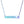 Accessories - Heart Bar Necklace Cutout Love Gift - Dipaliz one Size / Rainbow Pvd Coating