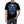 Cyber Skull T-shirt, Neon Blue Sci‑fi Tee - T-shirts