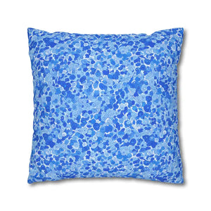 Blue Watercolor Dot Cushion Covers - Ocean Inspired Decor - Dipaliz - Home