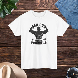 Heavy Cotton Tee - Itch-free Dad Bod Comfort - Dipaliz - T-shirts
