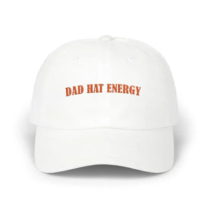 Classic Dad Hat Energy Cap - All Season Style - Dipaliz - White / one Size - Hats