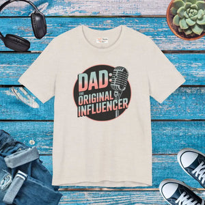 Short Sleeve Dad Influencer Tee Unisex Jersey Comfort - Dipaliz - T-shirts