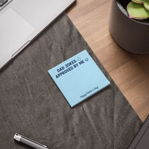 Dad Jokes Approved Sticky Notes – Father’s Day - Dipaliz