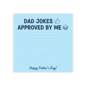 Dad Jokes Approved Sticky Notes – Father’s Day - Dipaliz