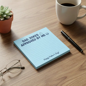 Dad Jokes Approved Sticky Notes – Father’s Day - Dipaliz