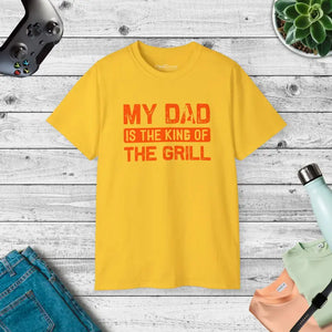 My Dad is the King of Grill Ultra Cotton Tee Father’s Day - Dipaliz - Daisy / s - T-shirts